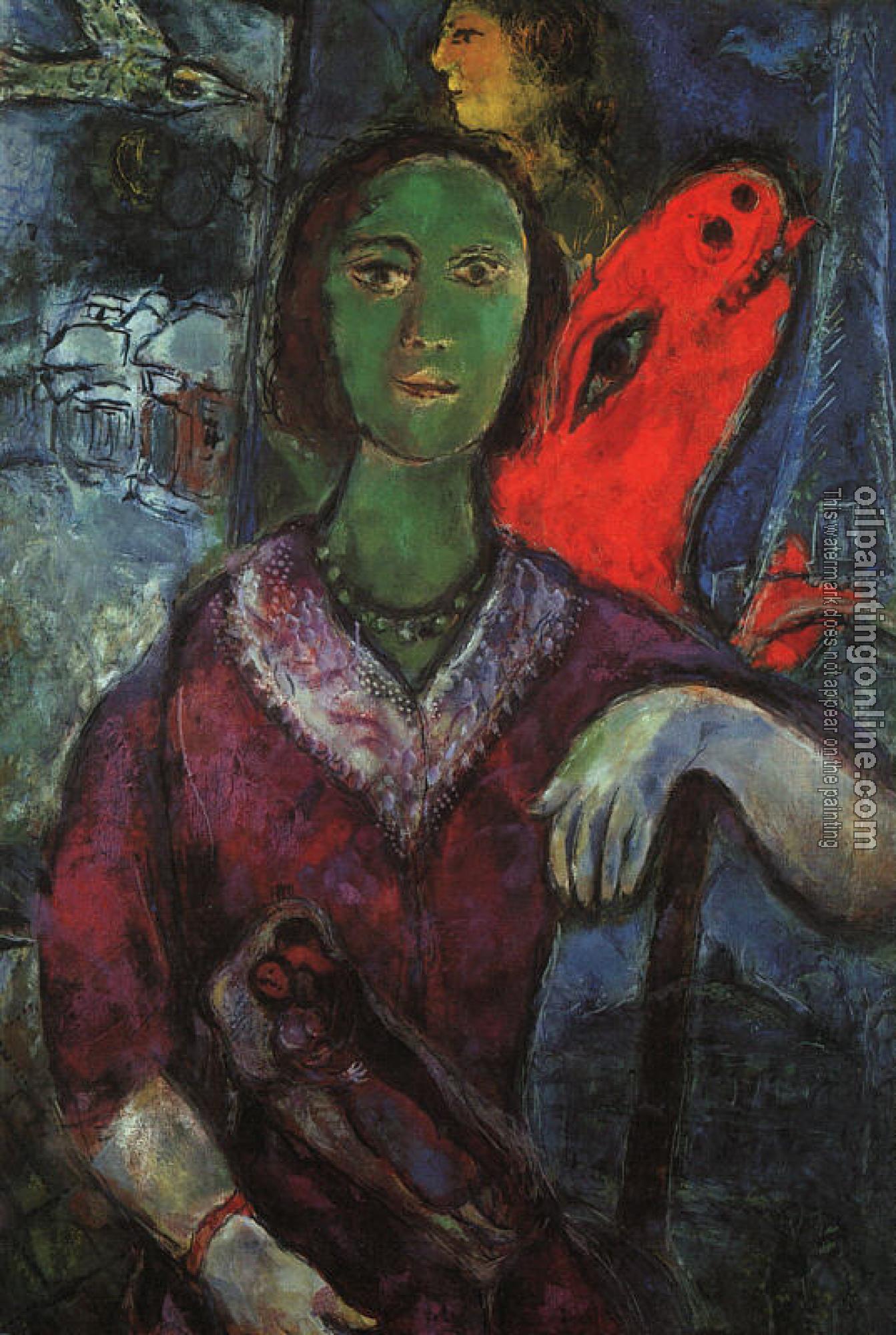 Chagall, Marc - Portrait of Vava